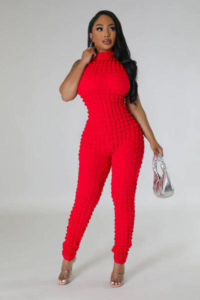 Staying Bubbly Jumpsuit