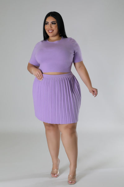 At A Glance Skirt Set