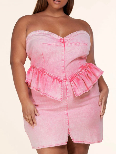 Pink bodice