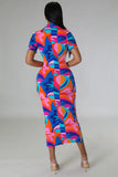 Vibrant Paradise Dress
